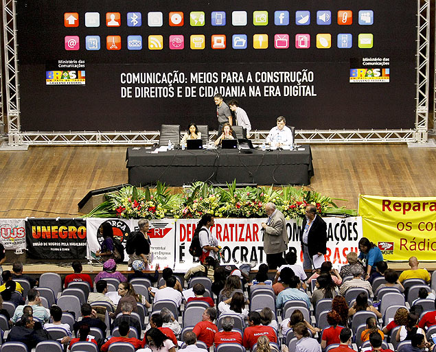 1 Conferncia Nacional de Comunicao, realizada em dezembro de 2009, em Braslia