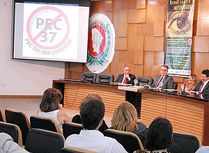 Evento do Ministério Público do Ceará contra a PEC 37