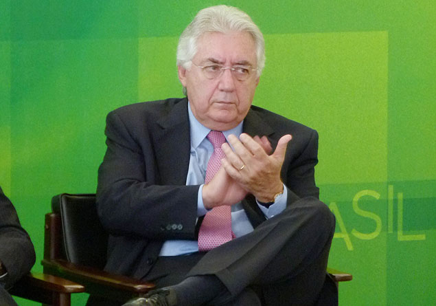 O vice-governador Guilherme Afif Domingos (PSD), que assumiu ontem o governo de So Paulo