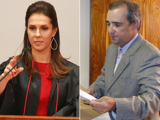 A ministra Luciana Lssio, escolhida por Dilma em 2011 ( esq) e o advogado Admar Gonzaga, recm-nomeado para o TSE
