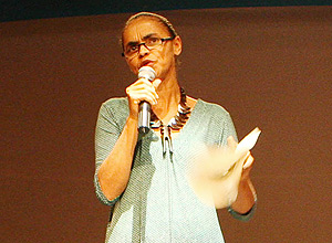 Marina Silva em evento realizado em 15 de junho em São Paulo