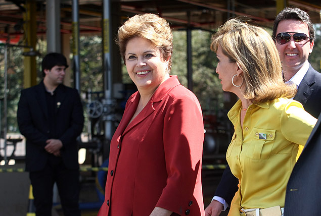 A presidente Dilma Rousseff inaugura em Ribeiro Preto a primeira etapa do etanolduto, que ligar a cidade a uma refinaria em Paulnia