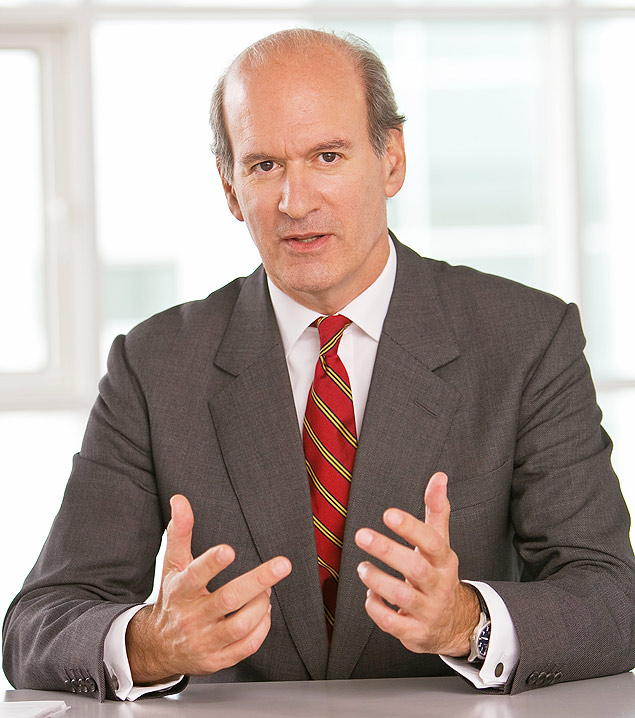 O executivo da Siemens Peter Solmssen
