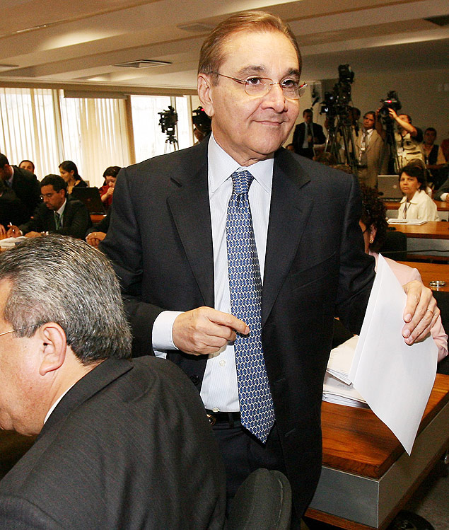 Senador Jos Agripino Maia (DEM-RN), coordenador-geral da campanha de Acio Neves
