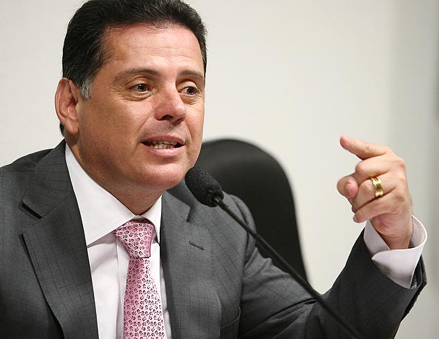 O governador de Gois, Marconi Perillo (PSDB), que enfrenta desgaste por relao com Carlinhos Cachoeira