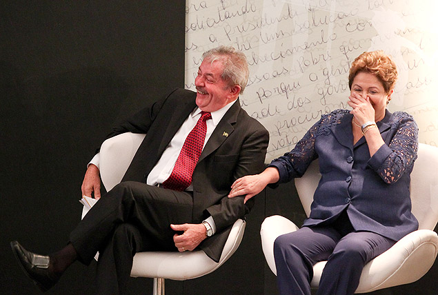 Ex-presidente Lula e Dilma participam de evento de comemoração dos dez anos do programa Bolsa Família, em Brasília