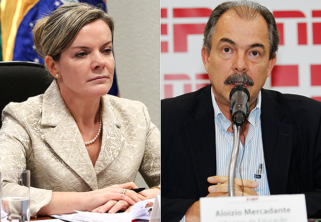Dilma deve substituir Gleisi Hoffmann por Aloizio Mercadante no comando da pasta da Casa Civil