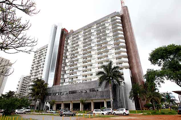 Fachada do Saint Peter Hotel, onde o ex-ministro José Dirceu, será contratado para trabalhar durante o cumprimento da pena