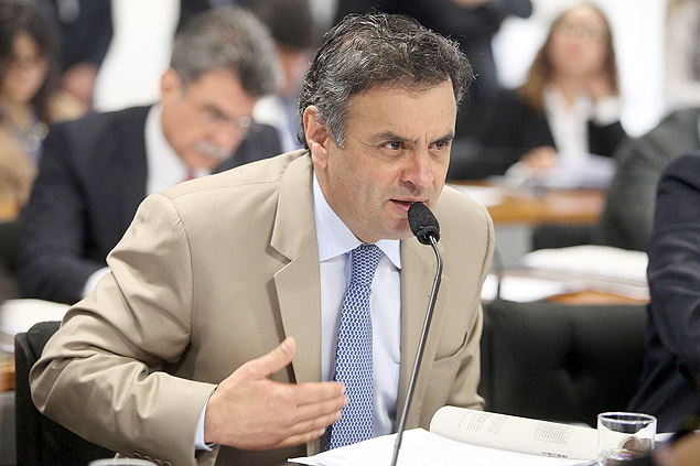 Pr-candidato do PSDB  Presidncia da Repblica, senador Acio Neves