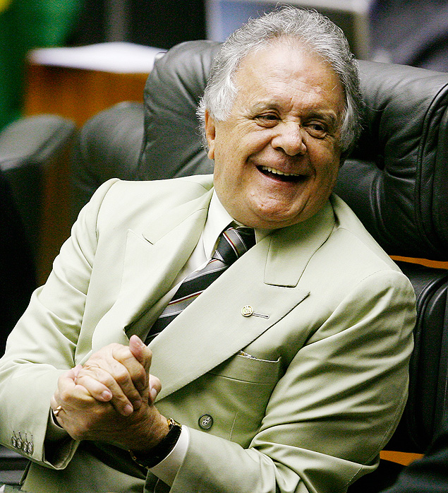 O ento corregedor Edmar Moreira preside sesso da Cmara dos Deputados, em 2009