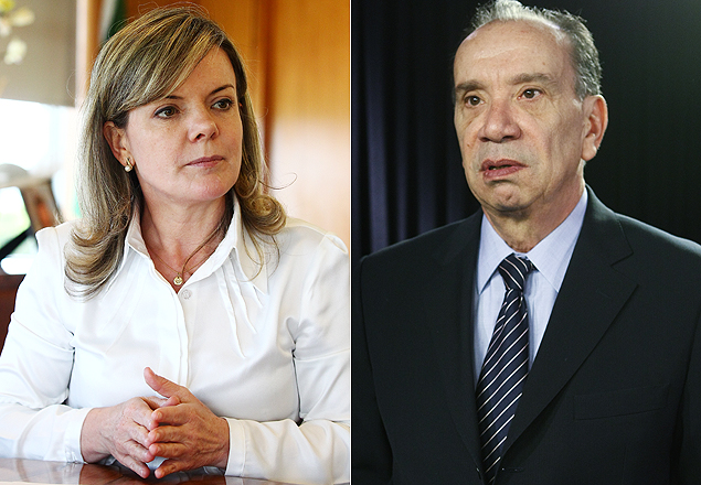 Ex-ministra da Casa Civil Gleisi Hoffmann (PT-PR) bate-boca com o lder do PSDB, Aloysio Nunes Ferreira (PSDB-SP) no Senado