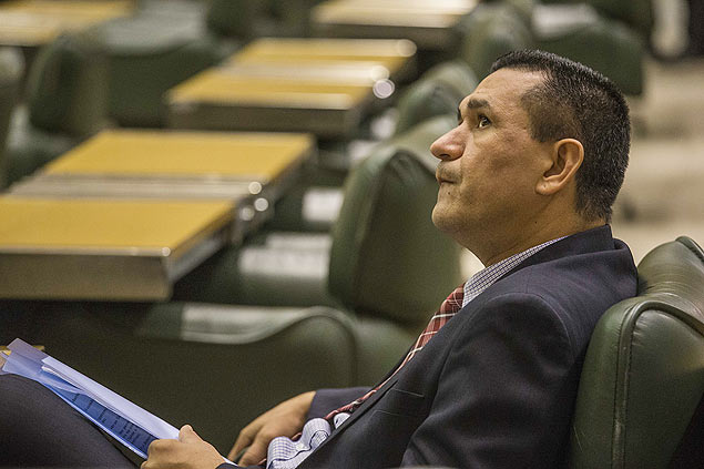 O deputado estadual Luiz Moura  suspeito de ter ligaes com a faco criminosa PCC