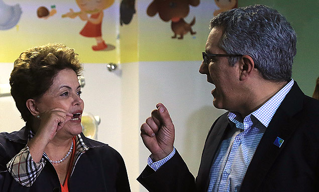 Dilma e Padilha participam de inaugurao do programa Brasil Sorridente em So Bernardo (SP)