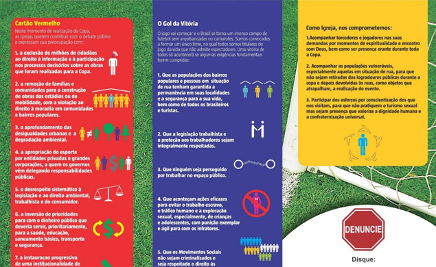 Obispos brasileos crearon un folleto con crticas contra el Mundial 