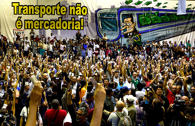 Metrovirios descartam retomada de greve da categoria na capital paulista na abertura da Copa do Mundo