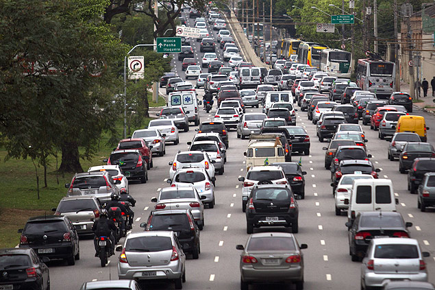 Modelo vigente contribui para uma reduo de apenas 6,1% nos congestionamentos, no pico da manh