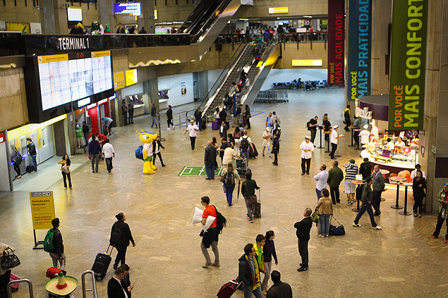 The World Cup has reduced the growth rate of passenger traffic in Brazilian airports 