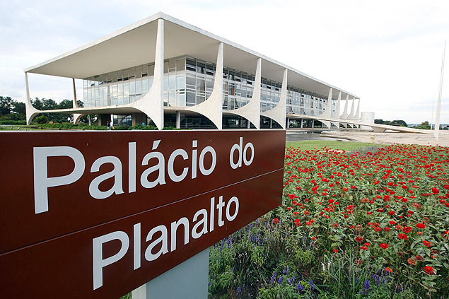ORG XMIT: 151501_1.tif BRASÍLIA, DF, BRASIL, 15-05-2009, 17h00: Fachada do Palácio do Planalto, em Brasília (DF). (Foto: Alan Marques/Folhapress)