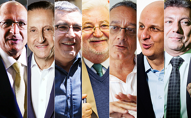 Candidatos ao governo de So Paulo participam de debate da Record