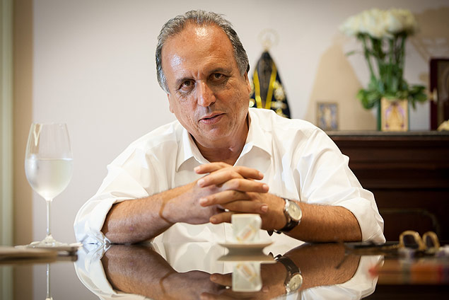 O governador do Rio de Janeiro, Luiz Fernando Pezo
