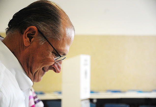 O governador Geraldo Alckmin, reeleito no primeiro turno, cancelou o pronunciamento que faria