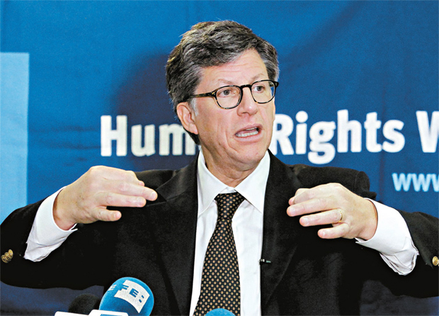 O diretor da ONG Human Rights Watch, José Miguel Vivanco