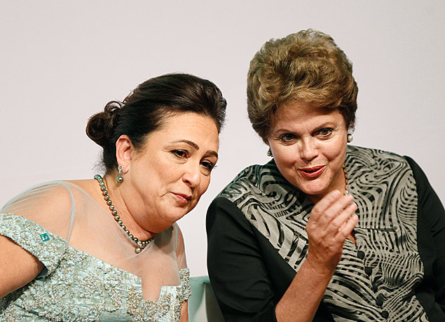 Dilma Rousseff participa de posse da senadora Kátia Abreu como presidente da CNA