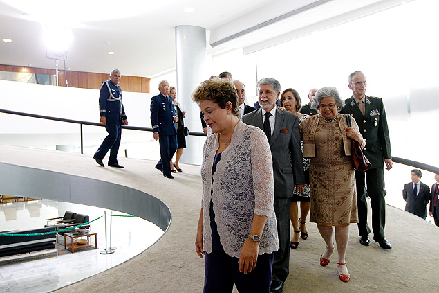 Dilma Rousseff participa de cerimnia de apresentao de oficiais-generais promovidos