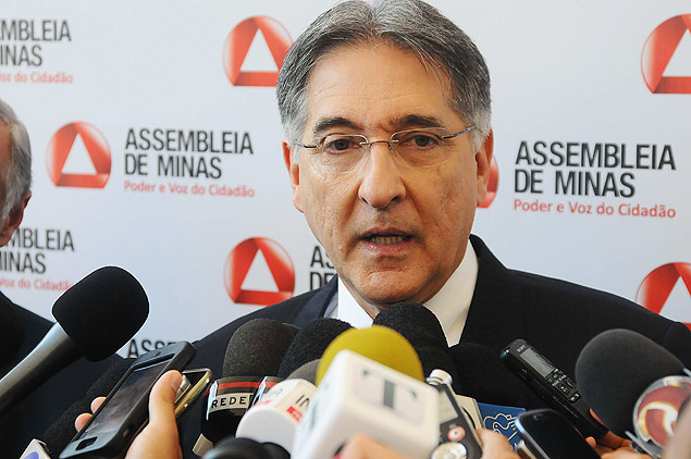 O governador de MG, Fernando Pimentel,vcujas contas de campanha foram rejeitadas pelo TRE-MG