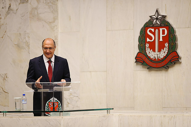 Posse do governador de São Paulo, Geraldo Alckmin na Assembleia Legislativa do Estado