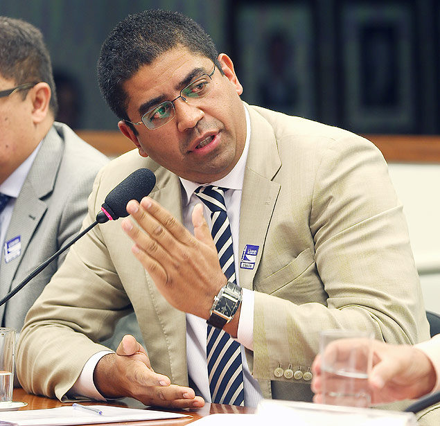 Leonardo Meireles durante depoimento no Conselho de Ética da Câmara dos Deputados, em Brasília (DF)