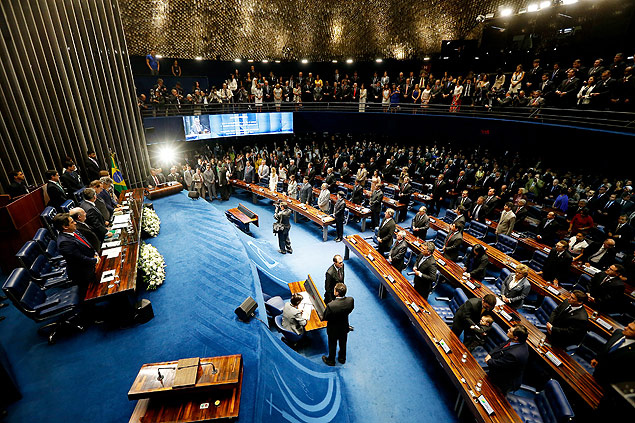 Cerimnia de Posse dos novos senadores no Senado Federal