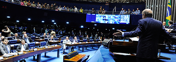 Jos Serra (PSDB-SP) faz seu primeiro discurso no Senado