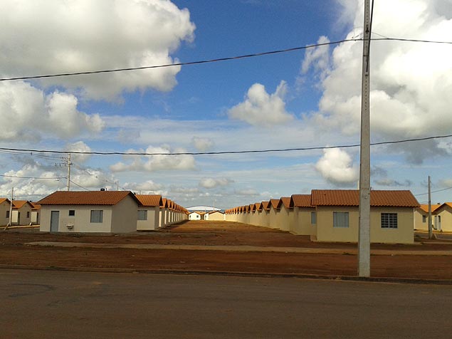 Imveis do Minha Casa, Minha Vida, entregues por Dilma nesta sexta-feira (6) em Araguari (MG)