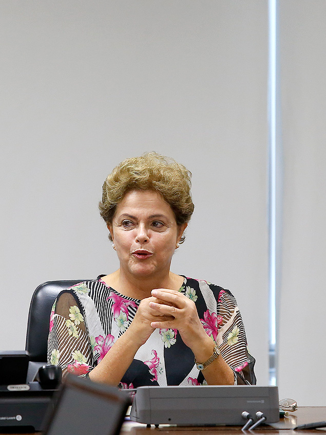 Dilma Rousseff, que far pronunciamento neste domingo