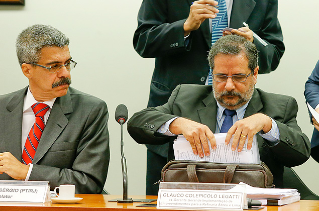 O ex-gerente Glauco Legatti, em depoimento  CPI da Petrobras na Cmara dos Deputados, em 2015
