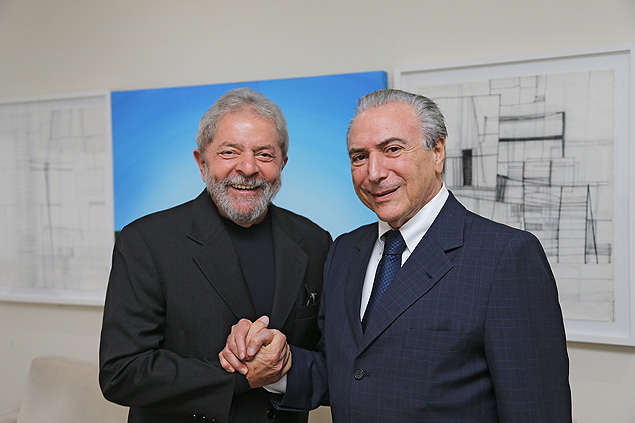 o vice-presidente Michel Temer se rene com Lula em So Paulo para tratar de reforma poltica
