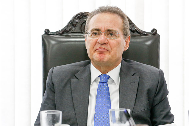 Renan Calheiros (PMDB-AL), presidente do Senado, que criticou a articulação política do governo