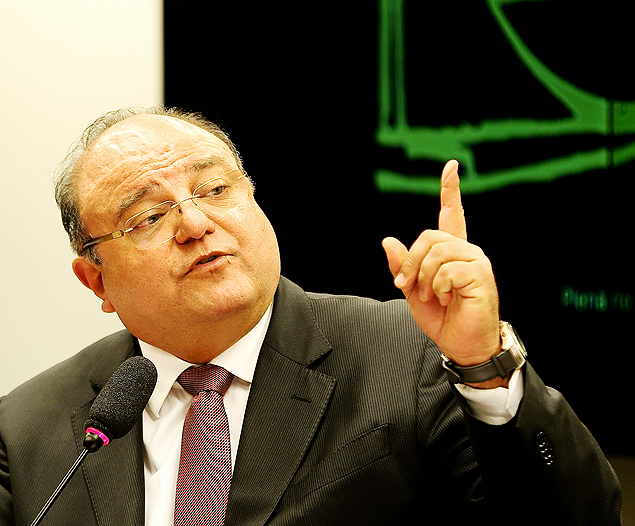 O ex-deputado federal Cndido Vaccarezza durante depoimento ao Conselho de tica da Cmara