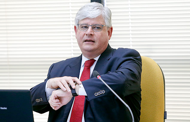 O procurador-geral da República, Rodrigo Janot, candidato à reeleição