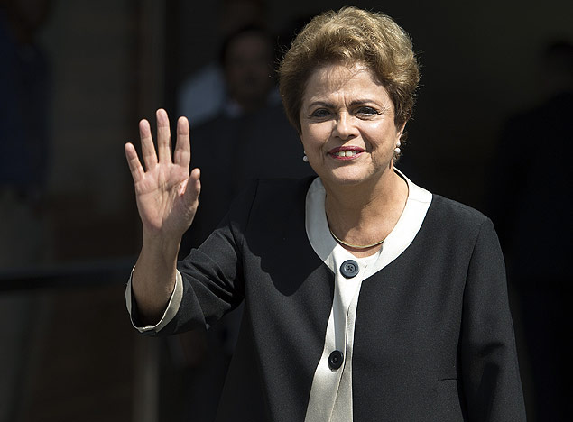 A presidente Dilma Rousseff, em visita aos EUA