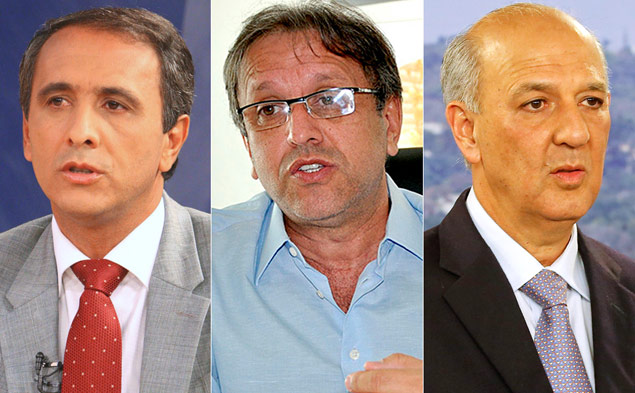 Carlos Gaguim (TO), Marcelo Miranda (TO) e Jos Roberto Arruda (DF)