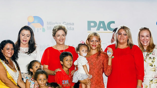A presidente Dilma Rousseff participa de evento do Minha Casa, Minha Vida em Boa Vista (RR)