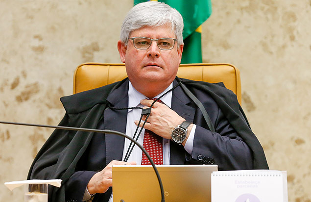 O procurador-geral da Repblica, Rodrigo Janot, em sesso
