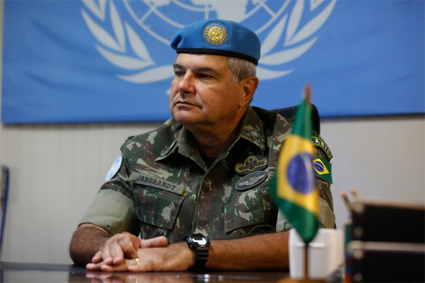 O general Jos Luiz Jaborandy Jnior, 57, que comandava a misso da ONU no Haiti