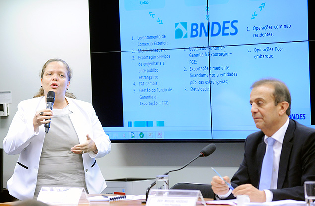 Luciene Ferreira Monteiro Machado, diretora de comrcio exterior do BNDES, em depoimento a CPI