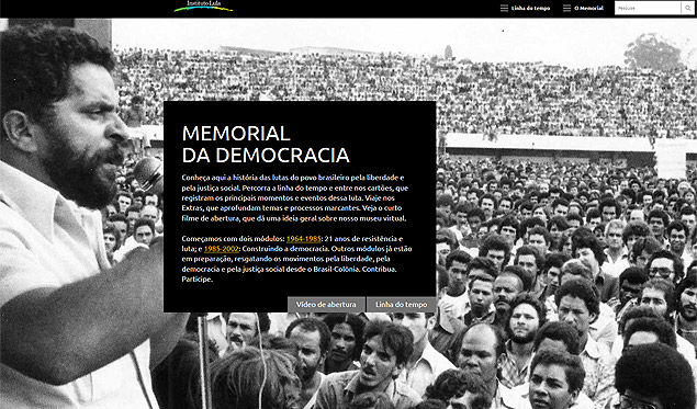 Memorial da Democracia instituto lula