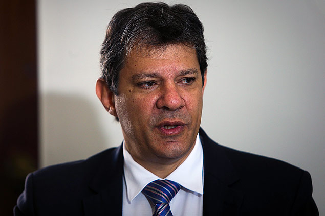 O prefeito de São Paulo, Fernando Haddad (PT)