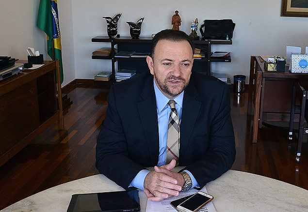 O ministro Edinho Silva, da Secretaria de Comunicao Social