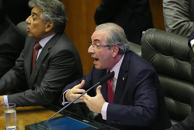 Deputado Eduardo Cunha preside sesso para definir comisso que avalia o Impeachment da presidente